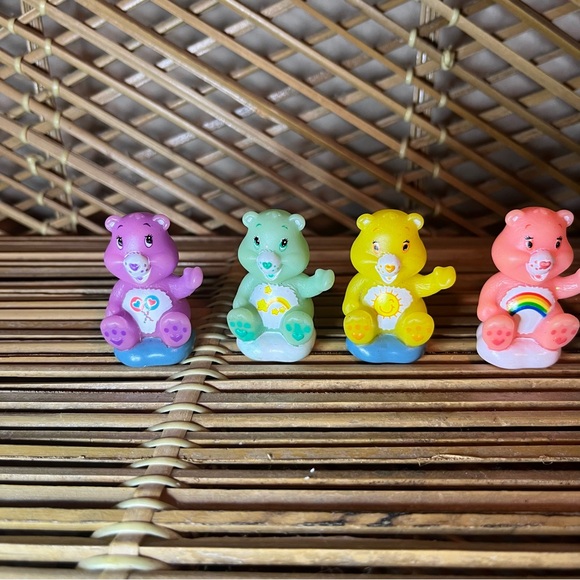 Vintage Care Bear TCFC lot sitting on clouds - Picture 2 of 7